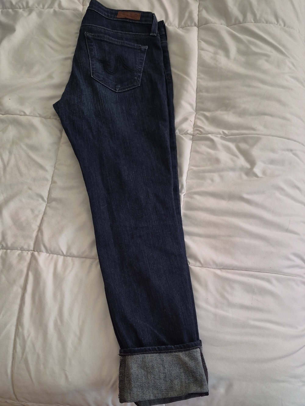 Ag Adriano Goldschmied Women's The Stilt- Cigarette Leg Jeans  27